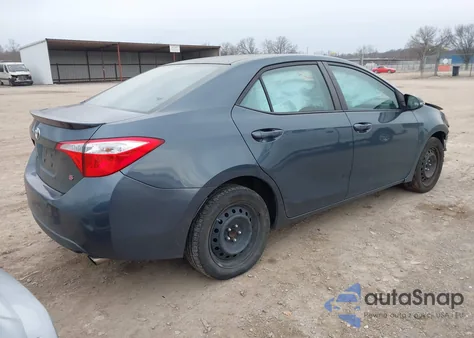 2016 Toyota Corolla S z USA, uszkodzony, nr VIN 2T1BURHE4GC576921
